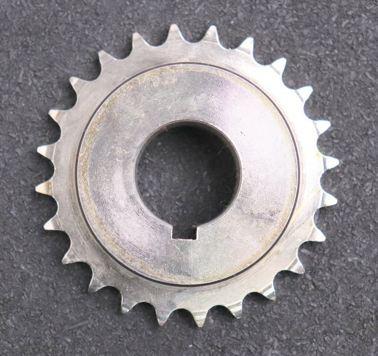 Bild des Artikels Kettenrad-Chainwheel-für-Kettentype-06-B-1-Teilung-3/8"x7/32"-Z-=-24-Zähnezahl