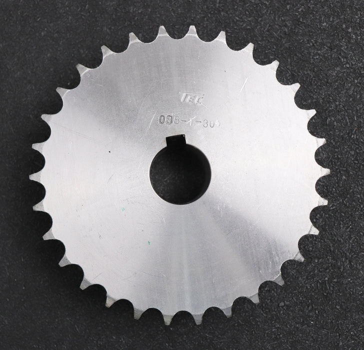 Bild des Artikels TEC-Kettenrad-Chainwheel-für-Kettentype-08B-1-Teilung-1/2“x5/16“