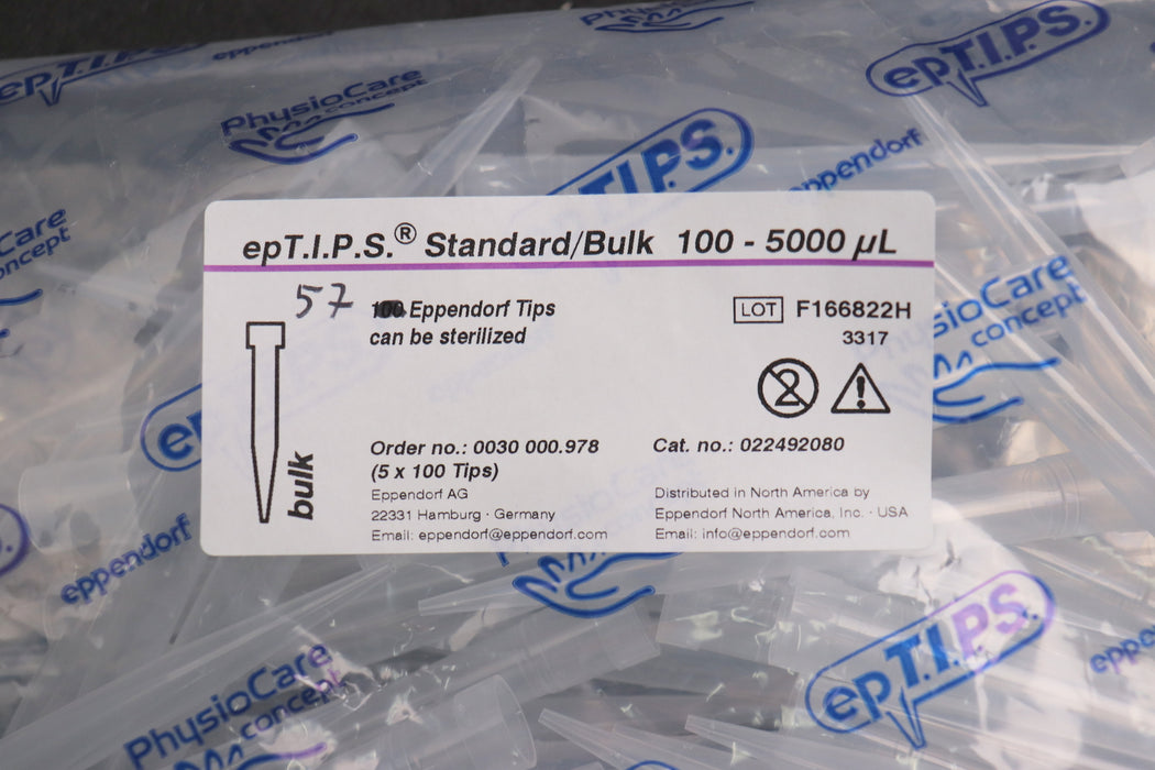 Bild des Artikels EPPENDORF-epT.I.P.S.-257x-Pipettenspitzen-Standard/Bulk-Order-No.-0030-000.978