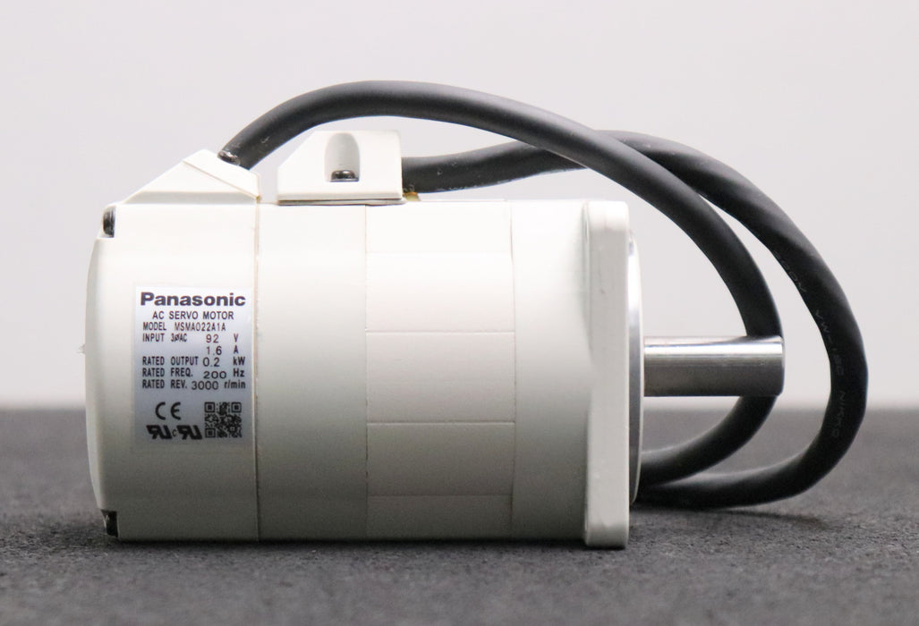 Bild des Artikels PANASONIC-Servomotor-Model-MSMA022A1A-Input-3ØAC-92V-1,6A-Output-0,2kW