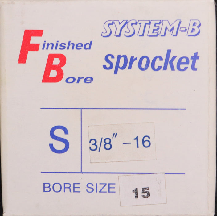 Bild des Artikels SB-2x-Kettenrad-Chainwheel-für-Kettentype-06B-1-Teilung-3/8“x7/32“-Z=-16