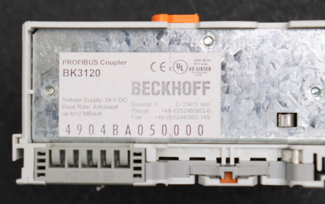 Bild des Artikels BECKHOFF-Buskoppler-BK3120-24VDC-gebraucht