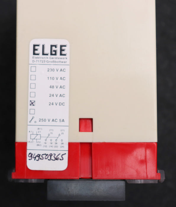 Bild des Artikels ELGE-Weg--und-Drehzahlauswertung-EBUD-00R-24VDC-250VAC-5A-gebraucht