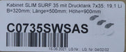 Bild des Artikels BKG-Kabinette-für-Enthärtungsanlage-Slim-Surf-35-C0735SWSAS-mit-MWG-Drucktank