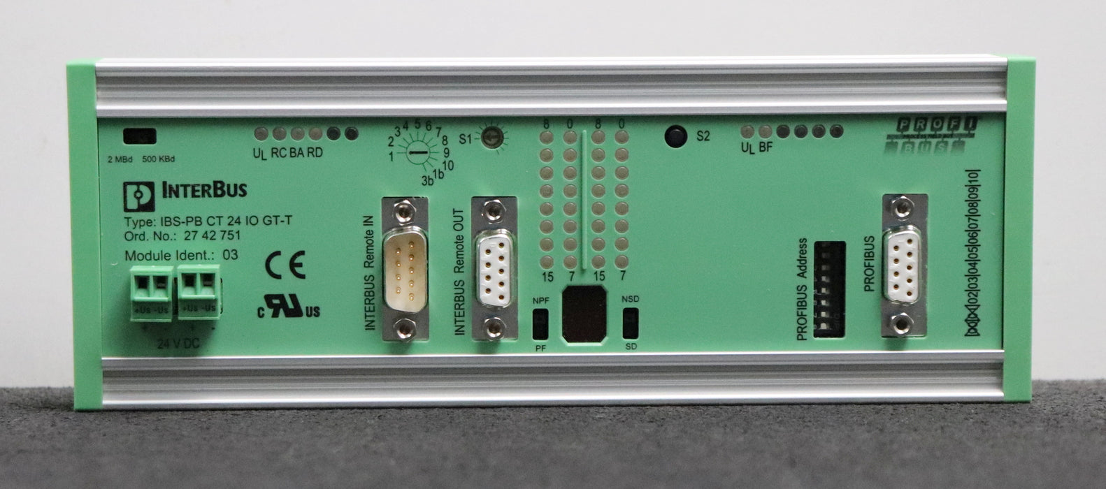 Bild des Artikels PHOENIX-CONTACT-Interbuse-Koppelmodule-IBS-PB-CT-24-IO-GT-T-Ord.Nr.-2742751