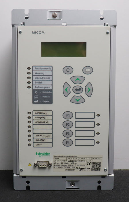 Bild des Artikels SCHNEIDER-ELECTRIC-MiCOM-PTB-05-P530-98900021-301-401-603-924-801-110…250VDC