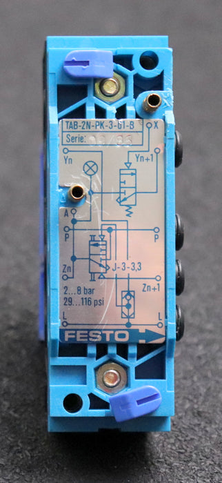 Bild des Artikels FESTO-Pneumatikventil-TAA-2N-PK-3-01-B-2-8bar-29-116psi-gebraucht