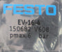 Bild des Artikels FESTO-Spannmodul-EV-16-4--Mat.Nr.-150682-Hub-4mm-für-Ø-16mm-max.-6bar