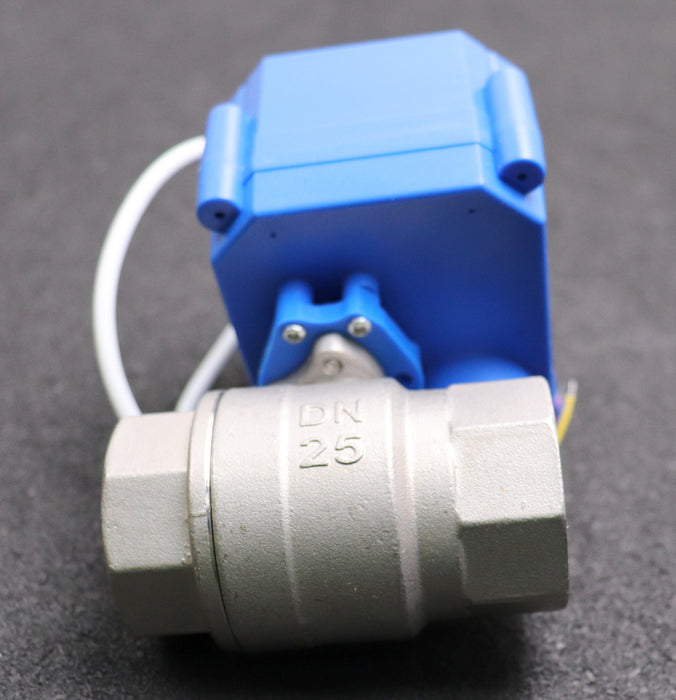 Bild des Artikels CWX-Mini-motorized-valve-1"-DN25-PN16-CWX-25S-Model-CR02-bis-100°C-9-24VDC-2W