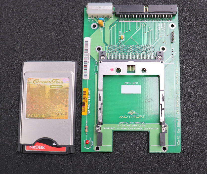 Bild des Artikels ADTRON-ATA-Adapter-SDDA-02-+-CompactFlash-2GB-gebraucht