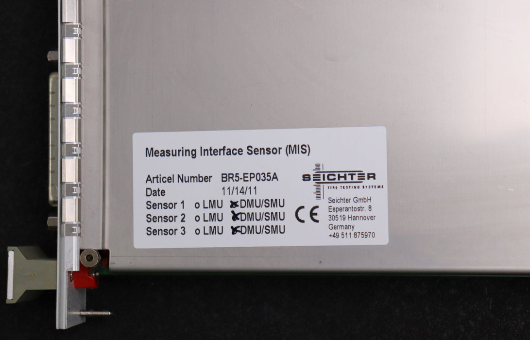 Bild des Artikels SEICHTER-Measuring-Interface-Sensor-(MIS)-Article-Number-BR5-EP035A-gebraucht