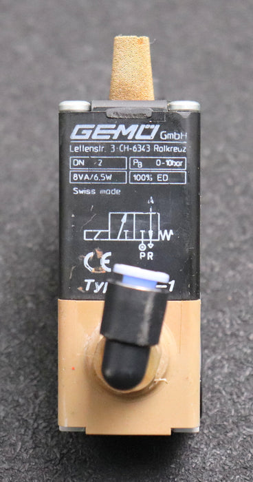 Bild des Artikels GEMÜ-Vorsteuer-Magnetventil-Typ-322-1-DN2-0-10bar-24VAC/DC