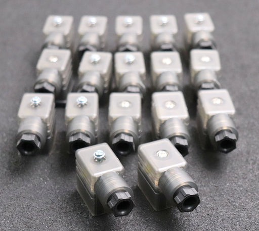 Bild des Artikels CNE-17x-Ventilstecker-mit-LED-Schwarz-Pole:-3-10A-250VAC-unbenutzt