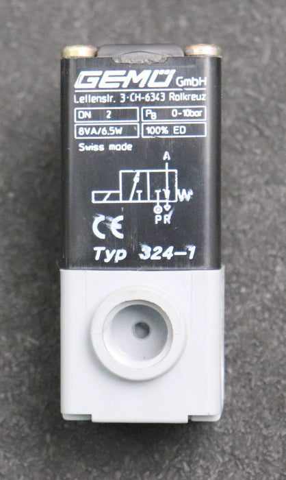 Bild des Artikels GEMÜ-3/2-Wege-Pneumatikventil-Typ-324-1-24VAC-50Hz-0-10bar-gebraucht