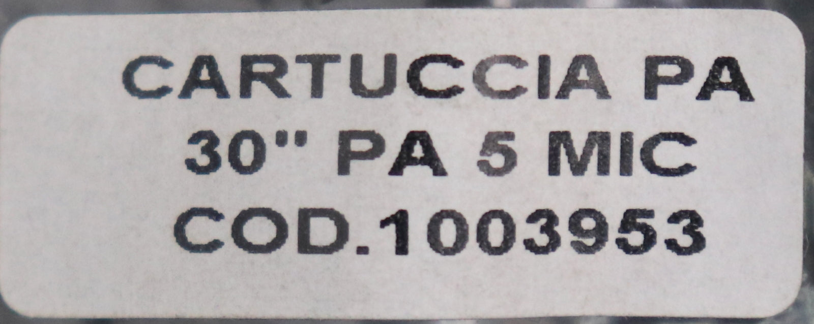 Bild des Artikels Wickelkerzenfilter-30''-5Mic.-PA-Cod.-1003953-unbenutzt