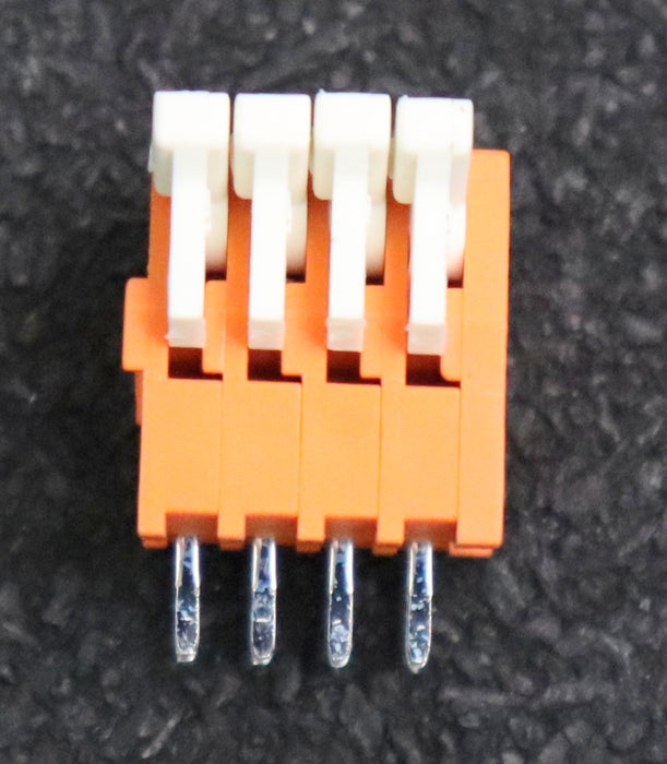 Bild des Artikels WAGO-82x-Leiterplattenklemme-234-504-4-polig-0,08-0,5-mm²-6A-AWG-28-20