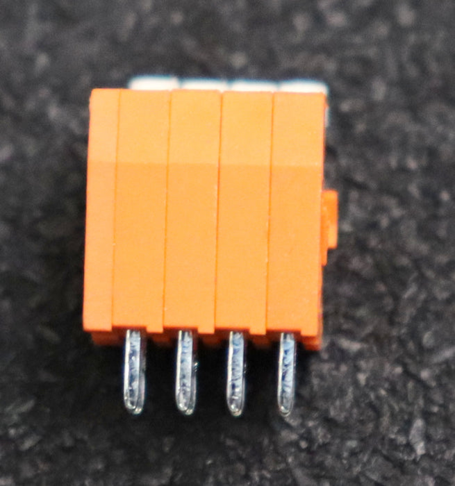 Bild des Artikels WAGO-82x-Leiterplattenklemme-234-504-4-polig-0,08-0,5-mm²-6A-AWG-28-20