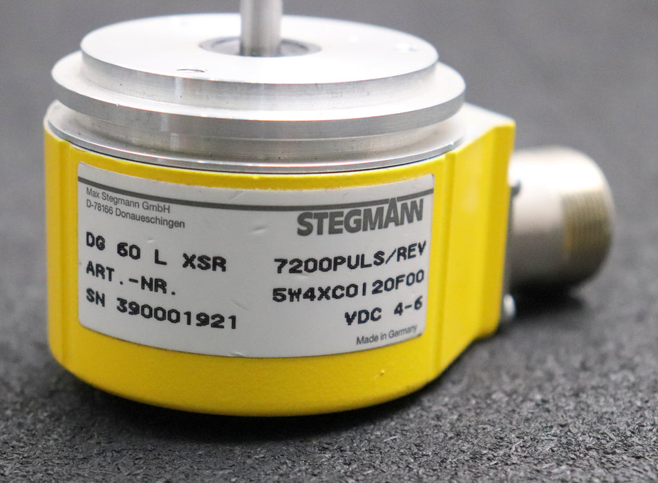 Bild des Artikels STEGMAN-Drehgeber-DG-60-L-XSR-7200-Puls/Rev-4-6VDC-Art.Nr.-5W4XC0120F00