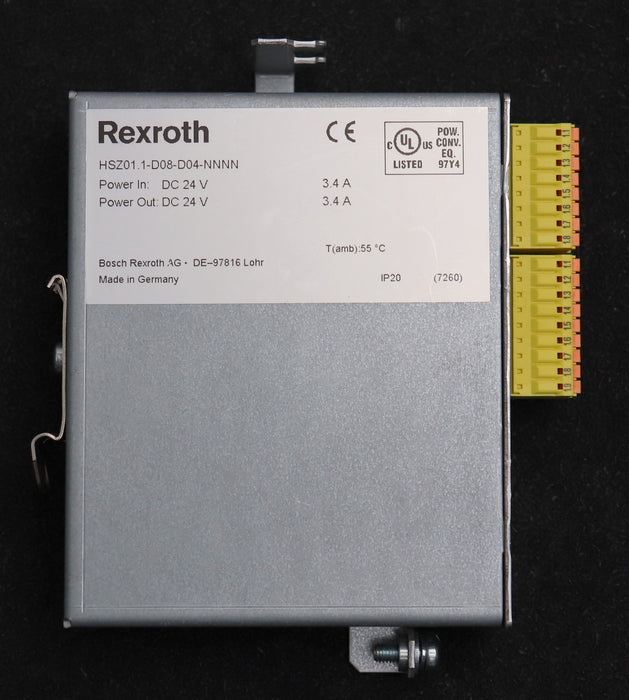 Bild des Artikels REXROTH-Stromversorgung-HSZ01.1-D08-D04-NNNN-MNR:-7260410071812-24VDC-3,4A