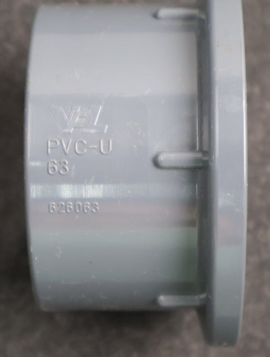 Bild des Artikels VDL-7x-Bundbuchse-mit-Klebemuffe-PVC-U-6-26-063-Ø-63mm-DN50-unbenutzt