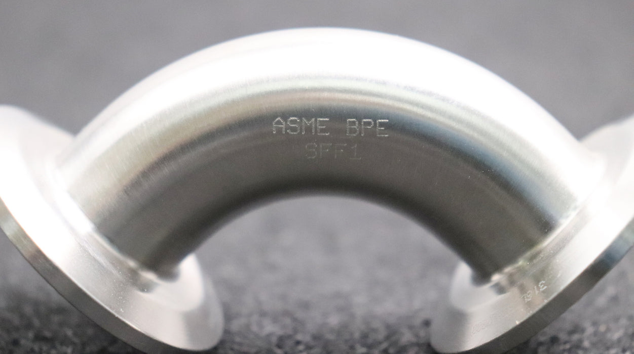 Bild des Artikels ASME-BPE-90°-Rohrbogen-Edelstahl-ISO-KF-DN22-FlanschaußenØ-50mm