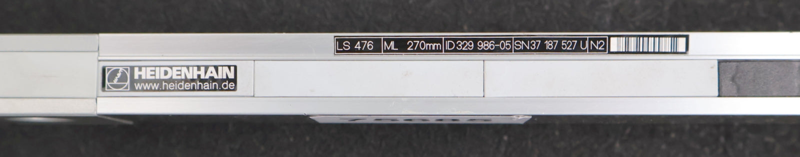 Bild des Artikels HEIDENHAIN-Linear-Messgeber-LS476-Messlänge-270mm-ID-329986-05-mit-Lesekopf