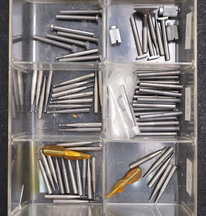 Bild des Artikels KLINGELNBERG-großes-Set-über-Taster-zumeist-Ø-4mm-für-Zahnrad-Prüfgeräte