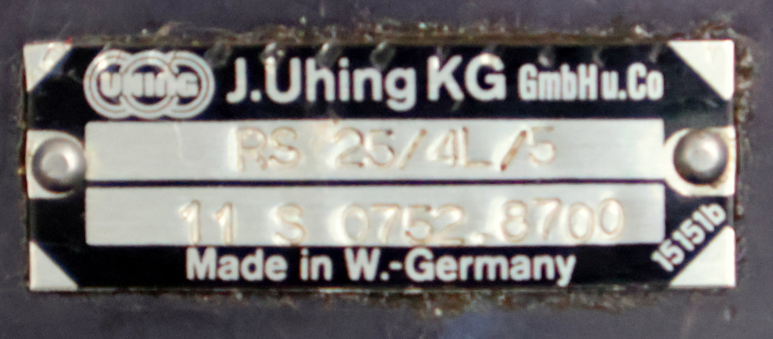 Bild des Artikels UHLING-Lager-RS-25/4L/5--11S-0752.8700-gebraucht