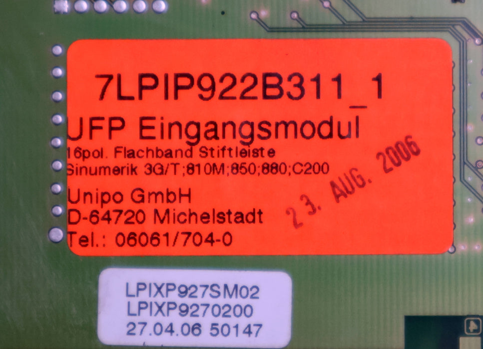 Bild des Artikels UNIPO-Anschaltmodul-für-UNIPO-TFT-Monitor-7LPIP922B311_1-Videoeingangsmodul