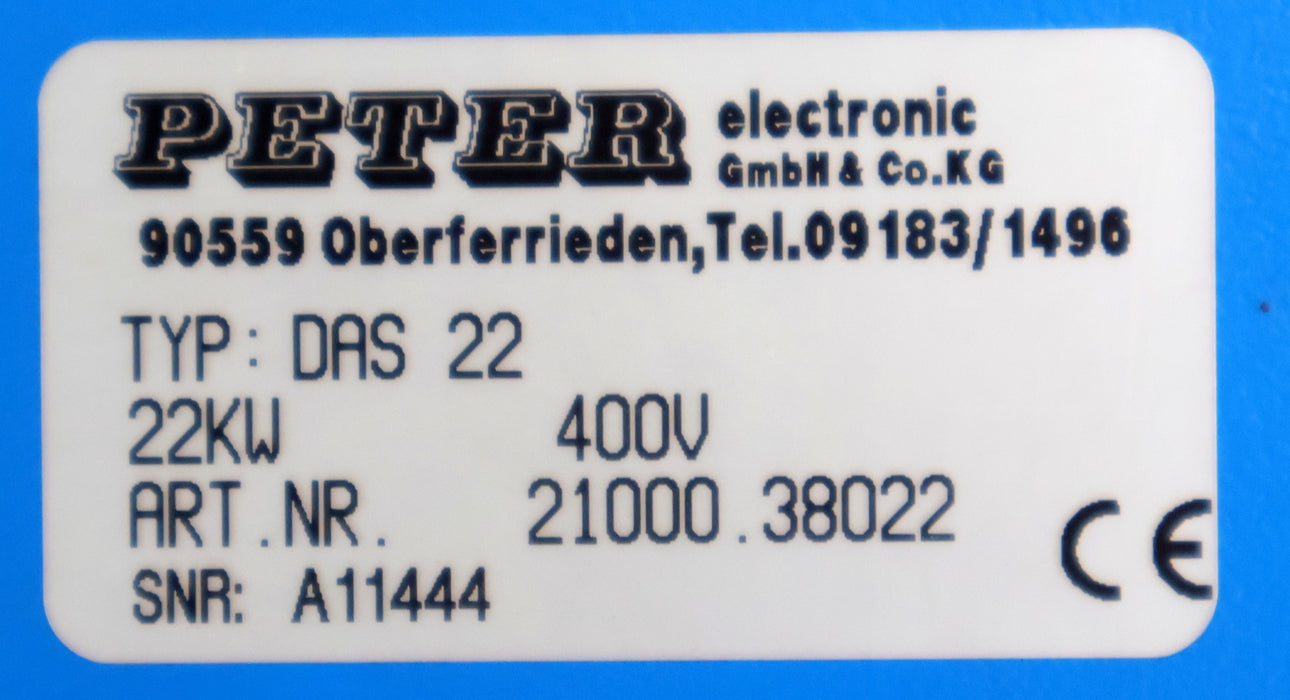 Bild des Artikels PETER-ELECTRONIC-Sanftanlaufgerät-DAS-T-22-Art.Nr.-21000.38022