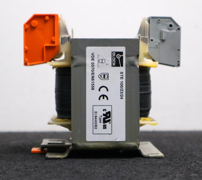 Bild des Artikels BLOCK-Trenn-Transformator-STE-100/23/24-FA-Nr-609711-Primär-219/230/241V-50/60Hz