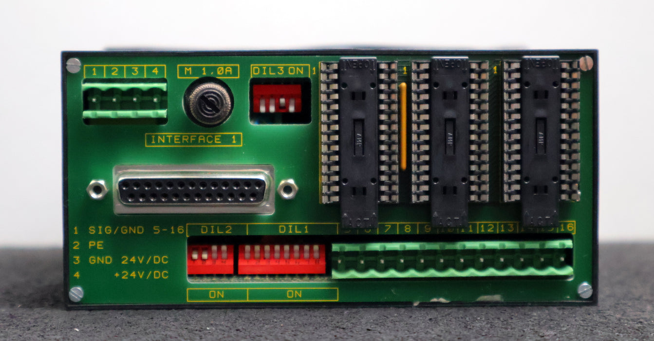 Bild des Artikels WÖHRLE-Anzeigemodul-LED-Display-ANKA-A1-V1-216-06-24VDC-1A-gebraucht-repariert