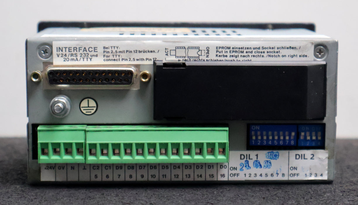 Bild des Artikels WÖHRLE-Anzeigemodul-LED-Display-ANKA-AV3-220-06-300-24VDC-gebraucht-repariert