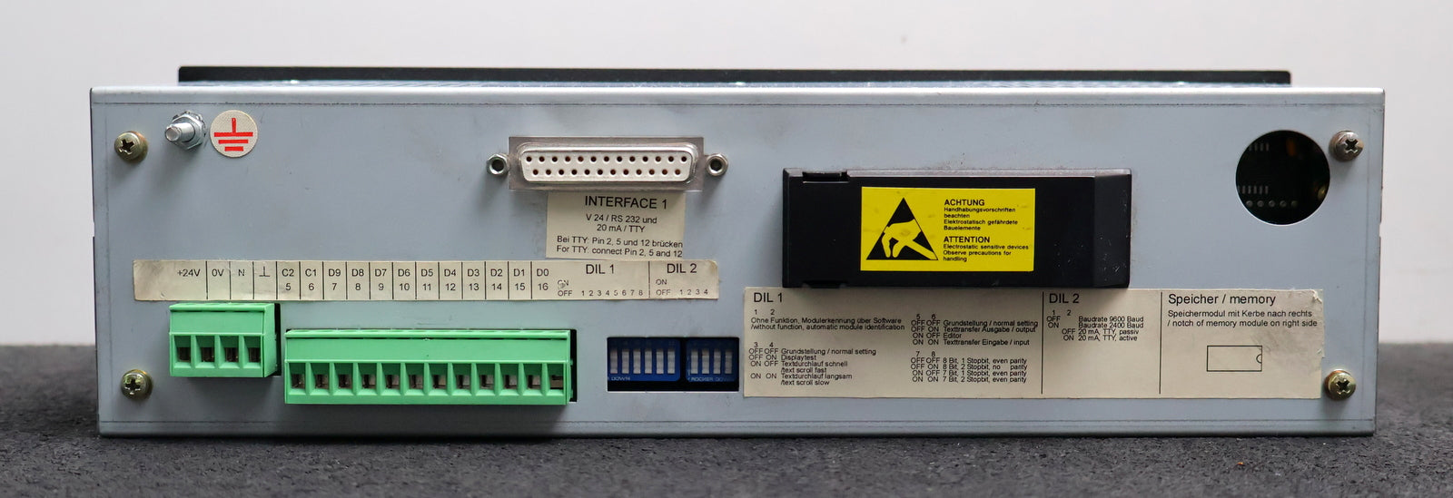 Bild des Artikels WÖHRLE-Anzeigemodul-LED-Display-ANKA-AV3-240-09-300-24VDC-gebraucht-repariert