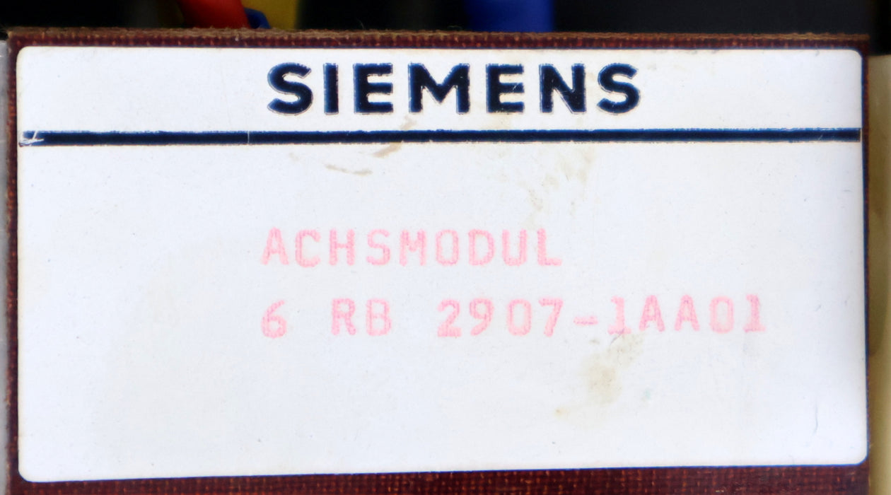 Bild des Artikels SIEMENS-SIMODRIVE-Achsmodul-7A-6RB2907-1AA01-gebraucht-repariert-getestet