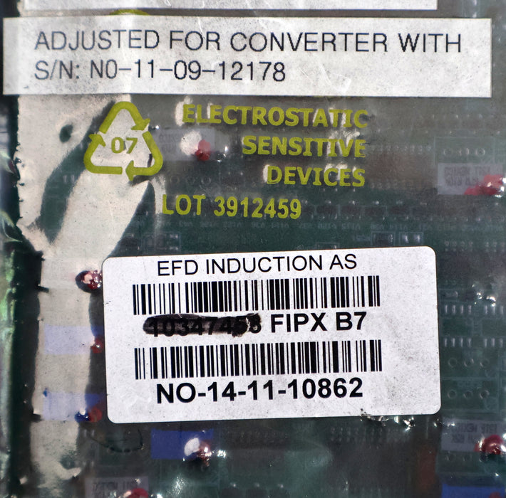 Bild des Artikels EFD-Einschubplatine-FIPX-B7-Adjusted-for-Converter--N0-11-09-12178-sealed