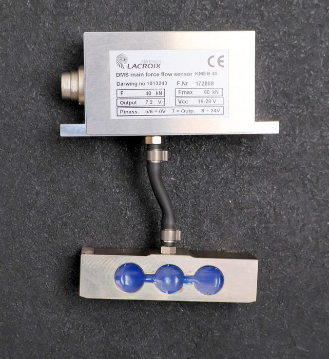 Bild des Artikels LACROIX-ELECTRONICS-/-HEGENSCHEIDT-MFD-Kraftaufnehmer-KMEB-40-F=-40kN-Fmax=-60kN