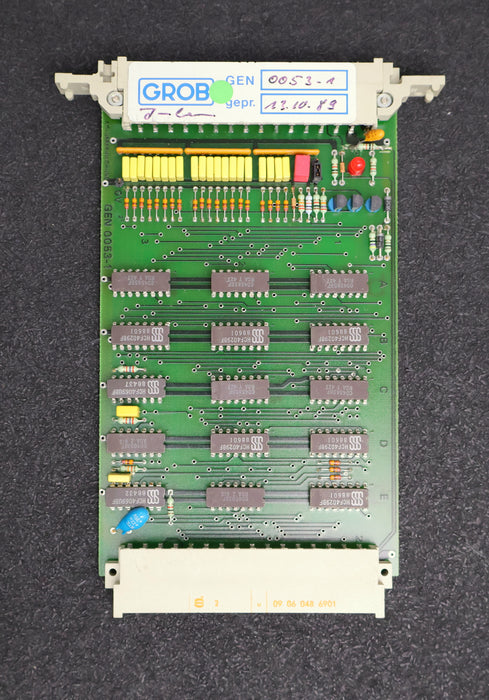 Bild des Artikels GROB-Steuerkarte-GEN-0053-1-gebraucht-repariert-getestet-Funktion-ok