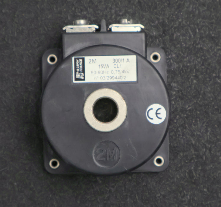 Bild des Artikels RS-2M-Stromwandler-300/1A-15VA-CL.-1-50-60Hz-0,75/4kV-No.-03/299440/2-unbenutzt