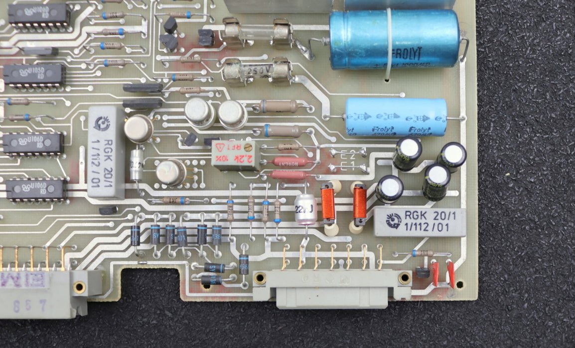 Bild des Artikels VEM-NUMERIK-RFT-DDR-Einschubplatine-7200-340-01-Stempelung-EIMü-gebraucht