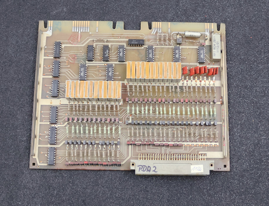 Bild des Artikels VEM-NUMERIK-RFT-DDR-Einschubplatine-410419-5-Beschriftung-4942-3-KBG-P-124