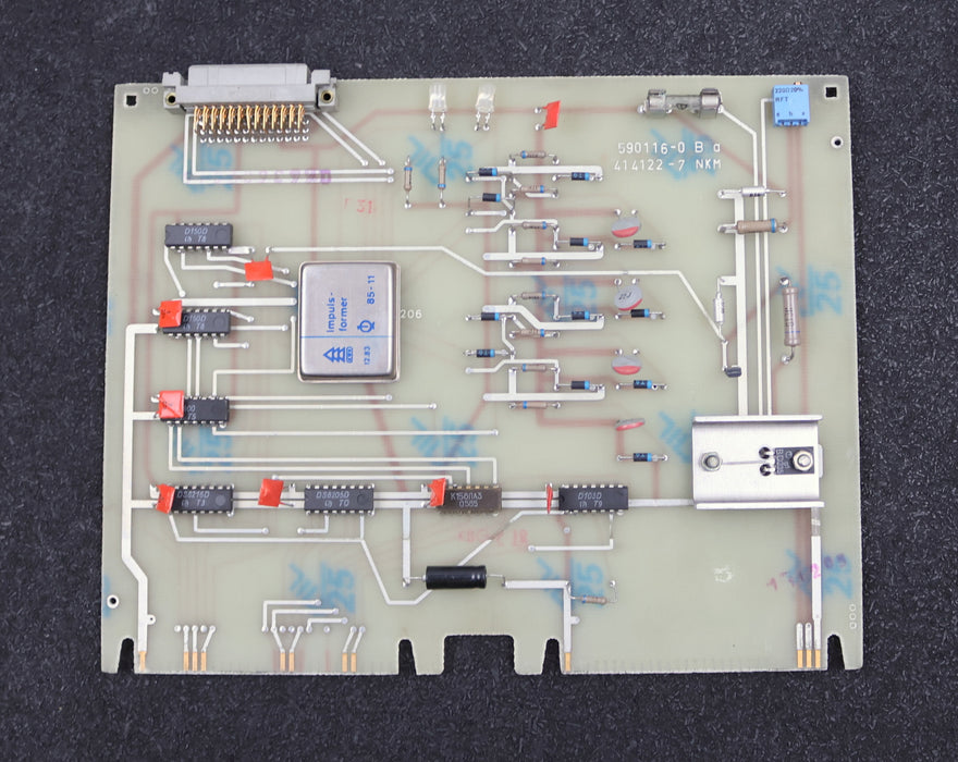 Bild des Artikels VEM-NUMERIK-RFT-DDR-Einschubplatine-414027-5-RFT-57294-Beschriftung-590051-2