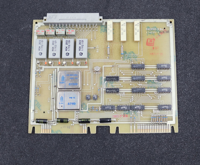 Bild des Artikels VEM-NUMERIK-RFT-DDR-Einschubplatine-414030-4-RFT-56643-Beschriftung-590052-0