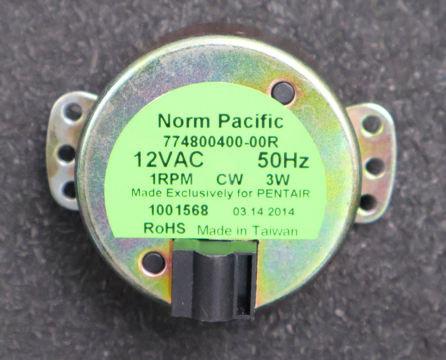 Bild des Artikels NORM-PACIFIC-Timer-Motor-774800400-00R-12VAC-50Hz-1RPM-3W-PENTAIR-1001568