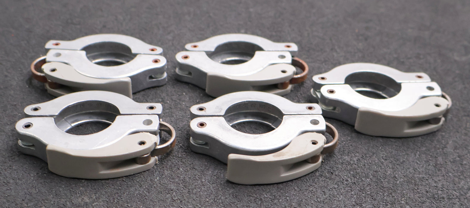 Bild des Artikels 5x-Schnellspannring-DN-20-25-ISO-KF-aus-Aluminium-gebraucht