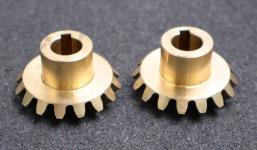 Bild des Artikels Stahl-Kegelrad-Bevel-gear--M2,5x16-für-Übersetzung-1:1-Modul-2,5-16-Zähne