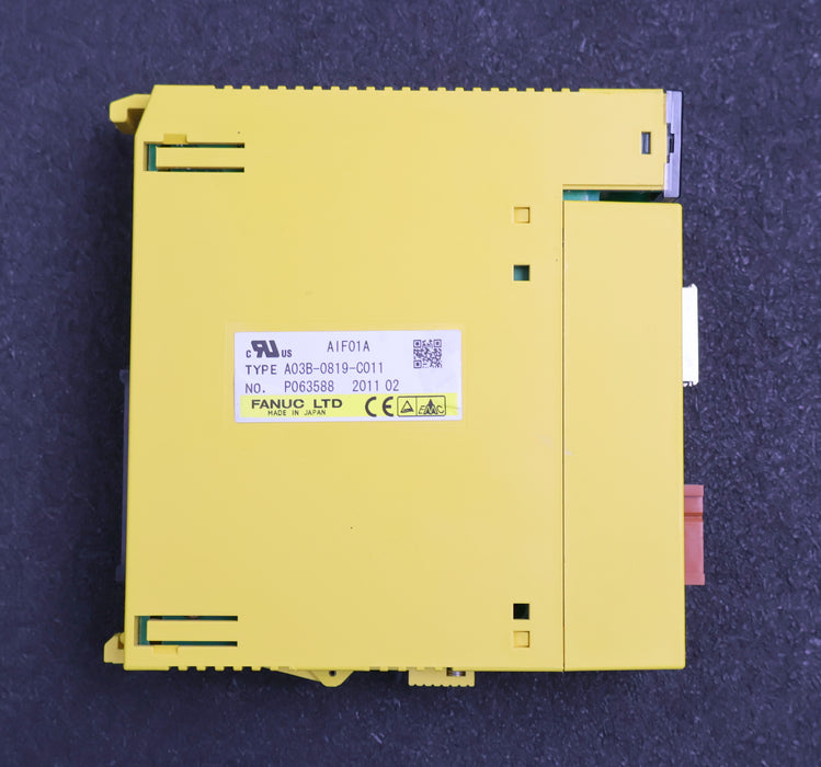 Bild des Artikels FANUC-Interface-Modul-AIF01A-Type-A03B-0819-C011-24VDC-max.-2a-gebraucht