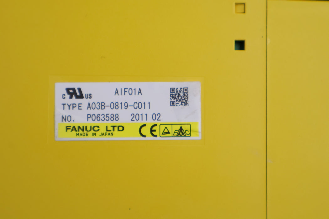 Bild des Artikels FANUC-Interface-Modul-AIF01A-Type-A03B-0819-C011-24VDC-max.-2a-gebraucht