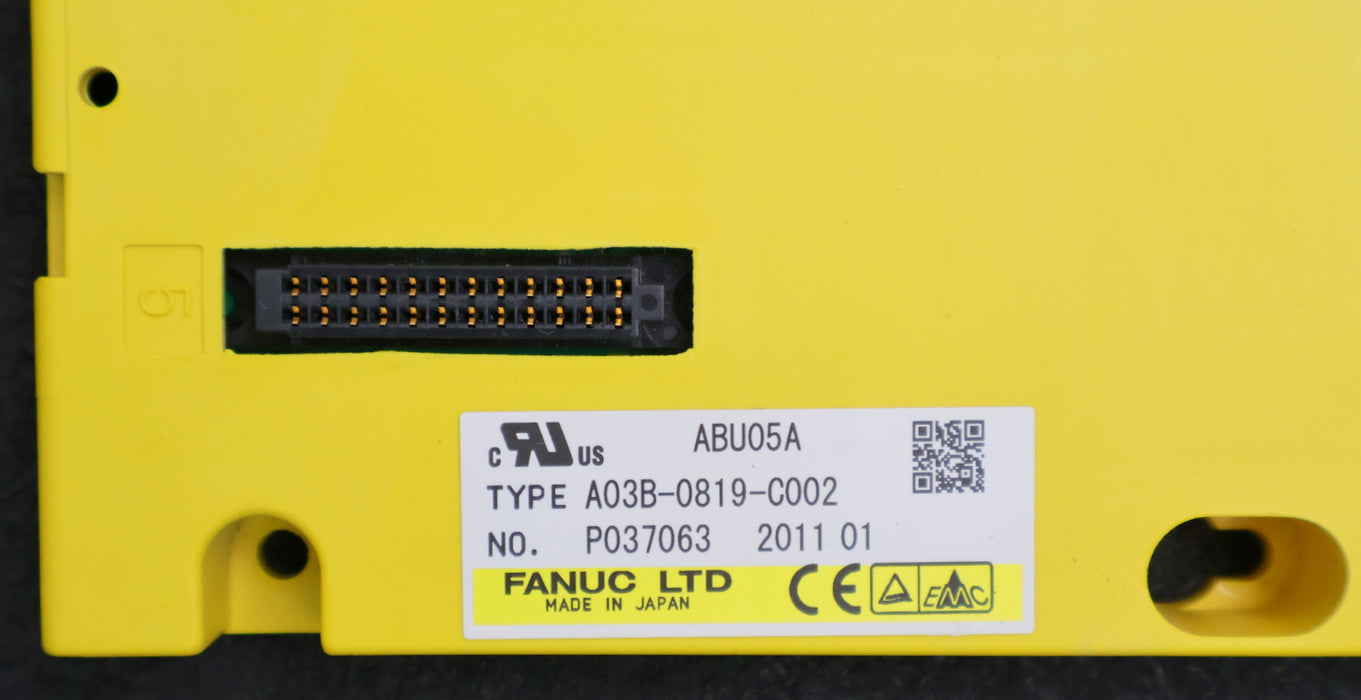 Bild des Artikels FANUC-Grundplatte-ABU05A-Type-A03B-0819-C002-gebraucht