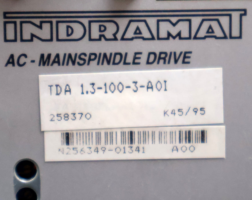 Bild des Artikels INDRAMAT-AC-Mainspindle-Drive-TDA-1.3-100-3-A01-gebraucht-repariert-getestet